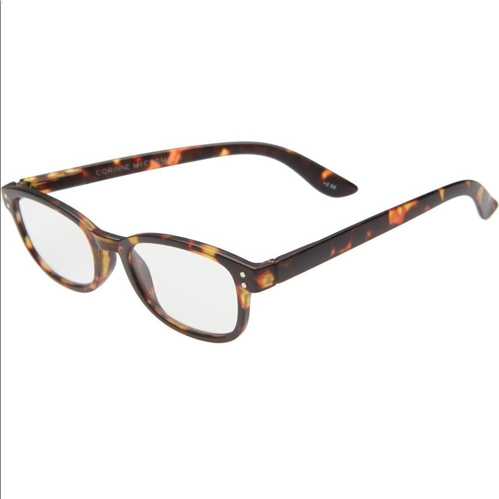 Nwt corinne McCormack +2.00 Reading Glasses BluePro Lenses Bluelight Blocking - Picture 2 of 5
